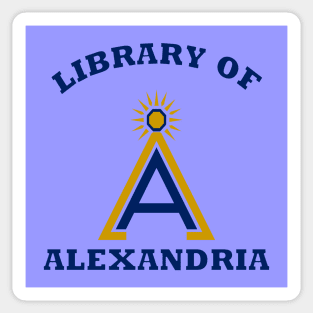 Library of Alexandria Sticker